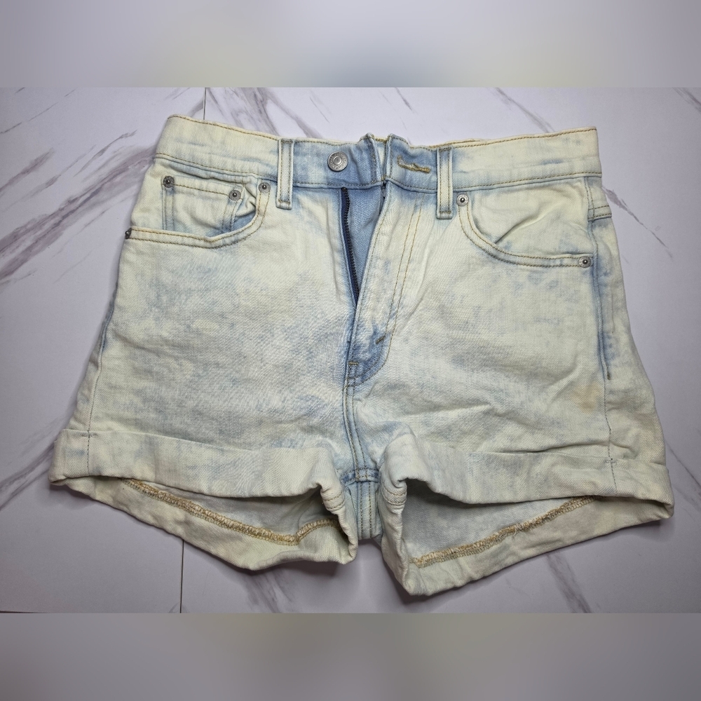 Levi's Light Blue Denim Jean Shorts | Size 27